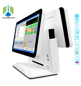 Caja registradora electrónica inteligente para tienda y restaurante, con Android, doble pantalla táctil, con autoservicio de pedido, GC066A - Product Image 3