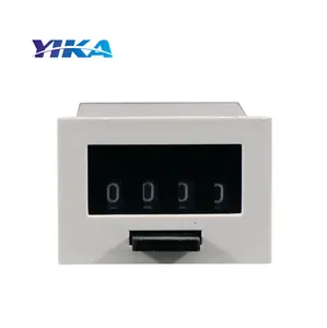 Yeka contador industrial eletromagnético, MCF-4X, 0-9999, ac220v, ac110v, dc12v, dc24v