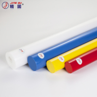 Varilla/Barra de POM de Alta Resistencia en Colores Personalizados JING GU, Material 100% Nuevo, Recocido Completo, Resistencia a la Flexión de 72 MPa, 15-130 mm, ISO9001