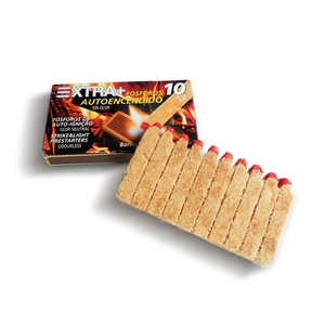 Camping Firelighter Match <strong>Firestarter</strong> Matches <strong>BBQ</strong> Matches Wooden Fire Lighter Charcoal Other Accessories Wood Non-stick Meshes - Product Image 1