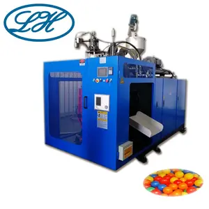 Small HDPE plastic toy ball extrusion blow molding making machine for sale