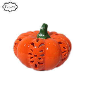Alta calidad Halloween productos al por mayor grande de cerámica <span class=keywords><strong>calabazas</strong></span> - Product Image 1