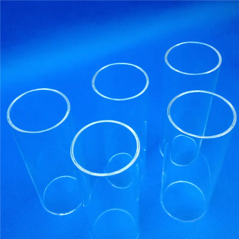 HM High Quality Clear Quartz Glass Tube