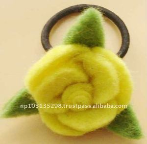 handmade felt hairband - Product Image 1