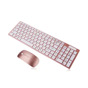 Kablosuz klavye ve fare combo dizüstü bilgisayar ve masaüstü bilgisayar