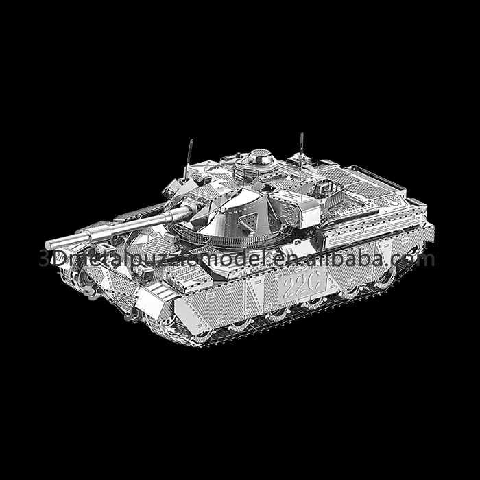 3D metal model Chieftain Tank MK50 puzzle games