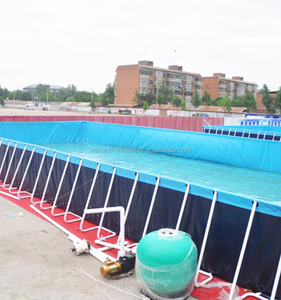 Ngoài trời PVC lớn Inflatable kim loại khung di động hồ bơi - Product Image 2