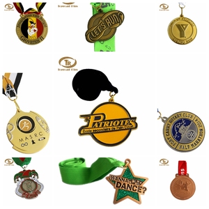 Personalizzato promozionale argento smaltato atleta sport medaglia - Product Image 3