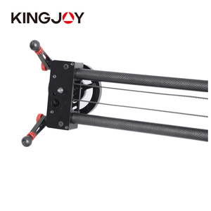 Kingjoy Kohle faser DSLR Videokamera Stabilisator Schiene Spur verlängerte Länge Schieber VM-S80B