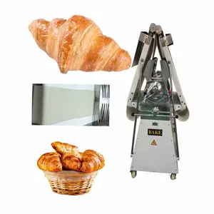 Tipo de tabela pastry dough sheeter laminadora massa elétrica utilizada para a produção de pão