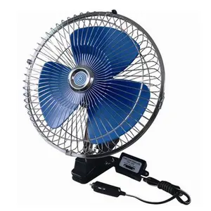 10 inch oscillerende 12 v dc fan clip tafel stand auto fan