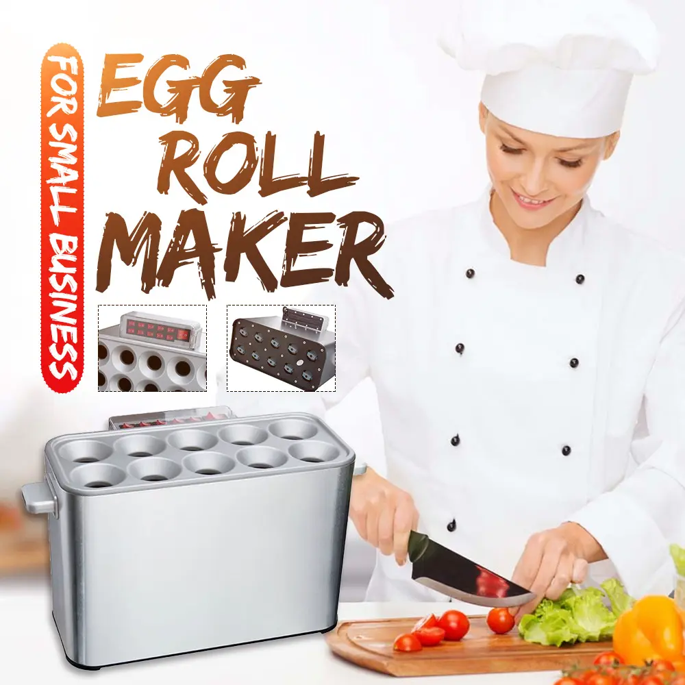Thiết Bị Gia Dụng 1400W Thương Mại Sử Dụng Egg Roll Maker
