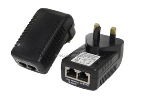 Adaptador de fuente de alimentación de CC de alta capacidad para cámaras IP, fuente de alimentación de 2-RJ45 24V DC 1A 24W, alimentación sobre Ethernet (POE), Ideal para cámaras IP VOIP WiFi - Product Image 5