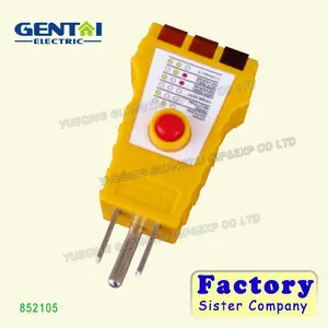 USA electrical socket circuit receptacle outlet tester