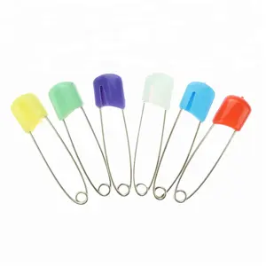 고품질 아기 사용 다채로운 플라스틱 안전 기저귀 핀