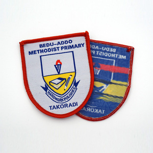 Parche de tela deportiva tejida con Logo personalizado, insignia para uniforme de ropa - Product Image 6