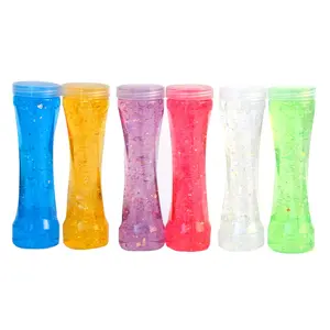 Wholesale Jelly Bottle Rainbow Slime Crystal Clay for Kids Colorful Educational Magic DIY Toys