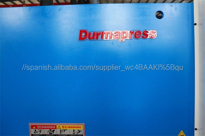 Control de múltiples ejes CNC calibrador trasero 40 T/2200 placa de metal de freno de la prensa para doblar 2mm de acero dulce p