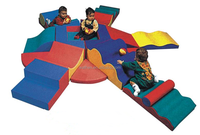 Blocs de construction de couleur douce, jouets éducatifs pour enfants, pièces