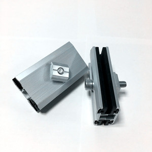 Aluminium Mi Fin Pinces Panneau Solaire Accessoires pour <span class=keywords><strong>le</strong></span> Montage - Product Image 4