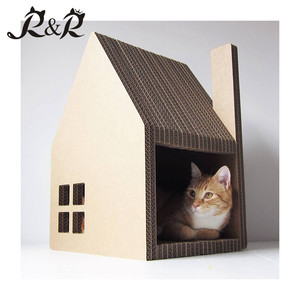 Rascador para <span class=keywords><strong>Gatos</strong></span> <span class=keywords><strong>de</strong></span> Cartón Ecológico, <span class=keywords><strong>Casa</strong></span> Rascadora para <span class=keywords><strong>Gatos</strong></span>, Gran Venta - Product Image 3