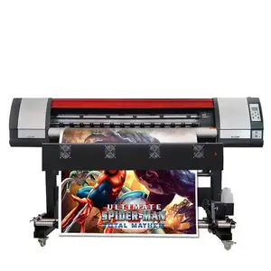 Mesin Cetak Stiker Vinil Roll untuk Roll I3200 Plotter Printer Nonair Ramah Lingkungan