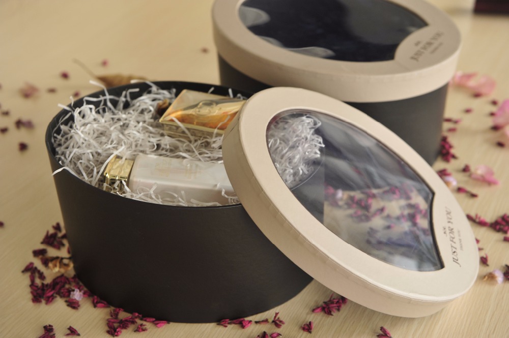 Современный Красочный дизайн Печати Косметическая Упаковка Бумажная Коробка С Прозрачным Окном Из Пвх