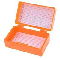 100pcs Wholesale Price Laboratory Plastic Microscope Slide Storage Box for Glass Slide