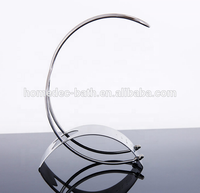Haute qualité moderne rouge casier à vin en acier inoxydable porte-bouteille Chrome support fer bois refroidisseur affichage décor cadeau d'affaires