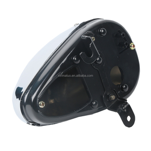ฝาครอบด้านซ้ายโครเมียม XV250-28 สำหรับรถมอเตอร์ไซค์ <span class=keywords><strong>Virago</strong></span> XV250 รวมถึง Route 66 XV125 Vstar 250 - Product Image 2