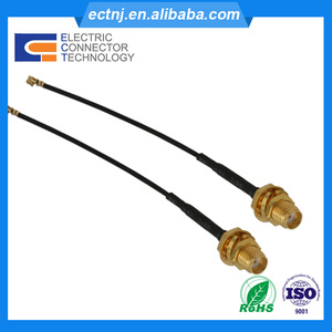 RF <span class=keywords><strong>Coaxial</strong></span> <span class=keywords><strong>mini</strong></span> 1.37mm SMA <span class=keywords><strong>Jack</strong></span> à u. fl Adaptateur Câble Assemblée - Product Image 4