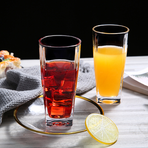 Gobelet à eau en verre de qualité supérieure, original de Yiwu, carré, pour enfants, gobelet à eau en verre - Product Image 1