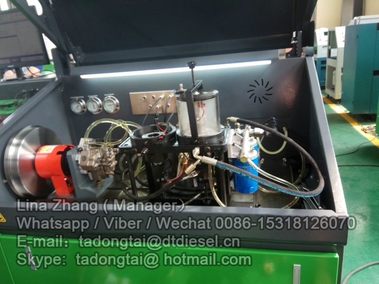 CR815 Inyector de riel común y banco de pruebas de bomba con sistema de prueba de Windows, EUI EUP, función opcional HEUI