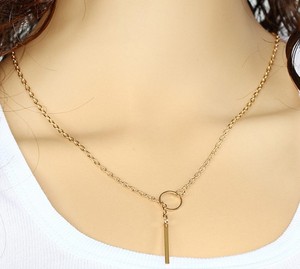 Collier en argent vintage, chaîne de clavicule, ras du cou en or, vente en gros - Product Image 2