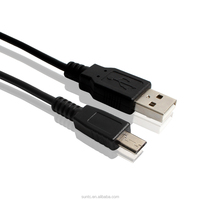 Câble USB en cuivre pur sur mesure à embout métallique extra long de 8 mm et 12 mm, charge rapide 2A pour appareil photo et ordinateur, vente en gros