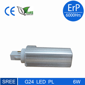 CE& rohs 2pin/4pin 10w presa <span class=keywords><strong>pl</strong></span> e27/g24 condotto da incasso - Product Image 4