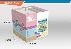 Gros bébé jouet musical <span class=keywords><strong>tambour</strong></span> avec microphone - Product Image 4