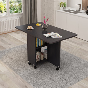 Đơn Giản Hiện Đại Gấp Bàn Ăn Nhà Căn Hộ Nhỏ Hình Chữ Nhật Gấp Bàn Ăn Bàn Đơn Giản Có Thể Thu Vào Di Động - Product Image 3