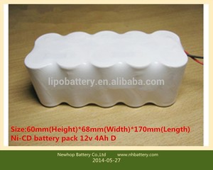 Huanyu ni cd 4 / 5sc1200mah batería recargable para aspiradora - Product Image 3
