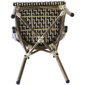 <span class=keywords><strong>Paris</strong></span> Extérieure Empilable <span class=keywords><strong>de</strong></span> Salle À Manger En Osier <span class=keywords><strong>Café</strong></span> En Aluminium Chaise <span class=keywords><strong>de</strong></span> Bistrot En Rotin - Product Image 5