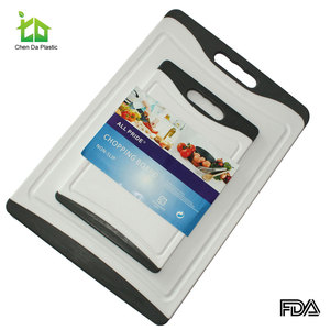 Safe <strong>Kitchen</strong> Food Grade Products Plastic Chopping Cutting Board - Product Image 3