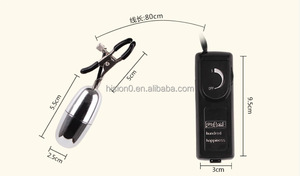 High Pleasure Adult Flirting Product Electric <strong>Vibrating</strong> Bullets Stimulating <strong>Nipple</strong> Clips <strong>Nipple</strong> <strong>Clamps</strong> - Product Image 5