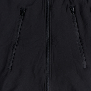 2022 nóng bán da cá mập vỏ mềm Áo khoác màu đen đứng cổ áo cho mùa đông - Product Image 4