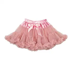 Fashion ruffled table skirt, children tulle skirt, baby tutu skirt wholesale