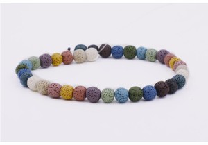 Colorido Natural Bolas de Piedra de Lava para difusor de aceites esenciales - Product Image 3