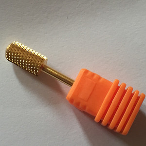 Fivor eléctrica cuidado <span class=keywords><strong>de</strong></span> uñas nail art drill bit <span class=keywords><strong>oro</strong></span> carburo accesorio - Product Image 5