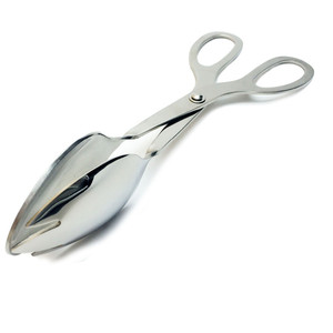<strong>Kitchen</strong> <strong>Accessories</strong> <strong>Gold</strong> Color Bread Scissors Food Tongs Stainless Steel Metal BBQ Food Tongs - Product Image 5