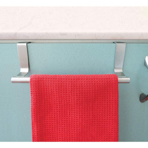 Strofinaccio da tè in acciaio inox gancio <span class=keywords><strong>per</strong></span> cucina bagno armadio soggiorno ufficio-sopra la porta porta dell'armadio <span class=keywords><strong>per</strong></span> attrezzi di abbigliamento - Product Image 2