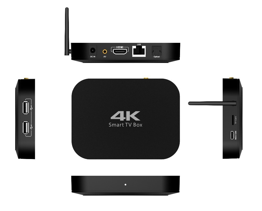 S905 Amlogic android tv box quad core Kodi XBMC streaming media player preinstalado, google play store descarga gratuita