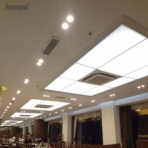 Hot Selling Home Decoration Hersteller Preis Einkaufs zentrum Design Weiß Trans lucent # PVC Stretch Decken folie - Product Image 1